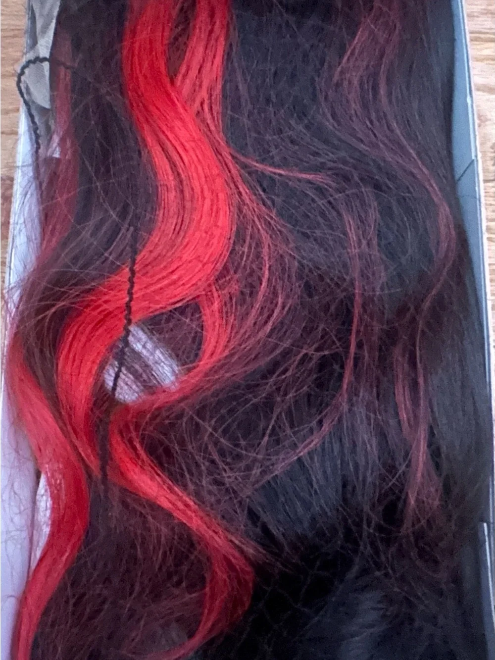 Slayce HD lace front wig Long body wave Black Hair